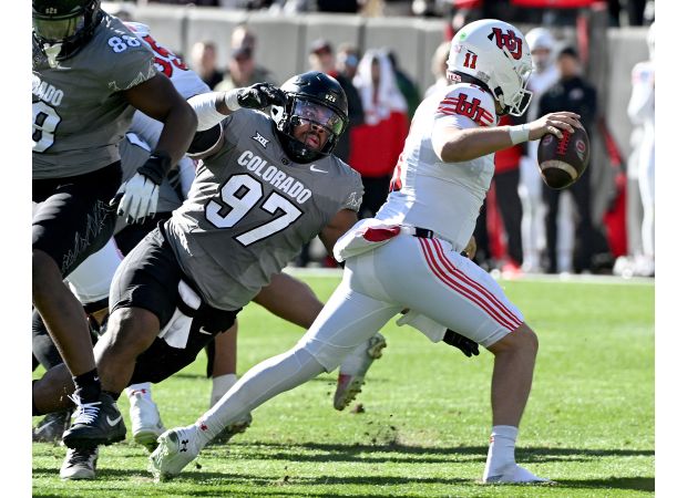 Colorado’s defense stymies Utah’s rushing attack and records four turnovers in another strong showing.