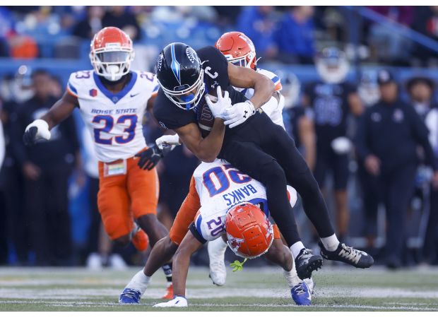 San Jose State's strong start wasn't enough to overcome No. 13 Boise State, as they lost 42-21.