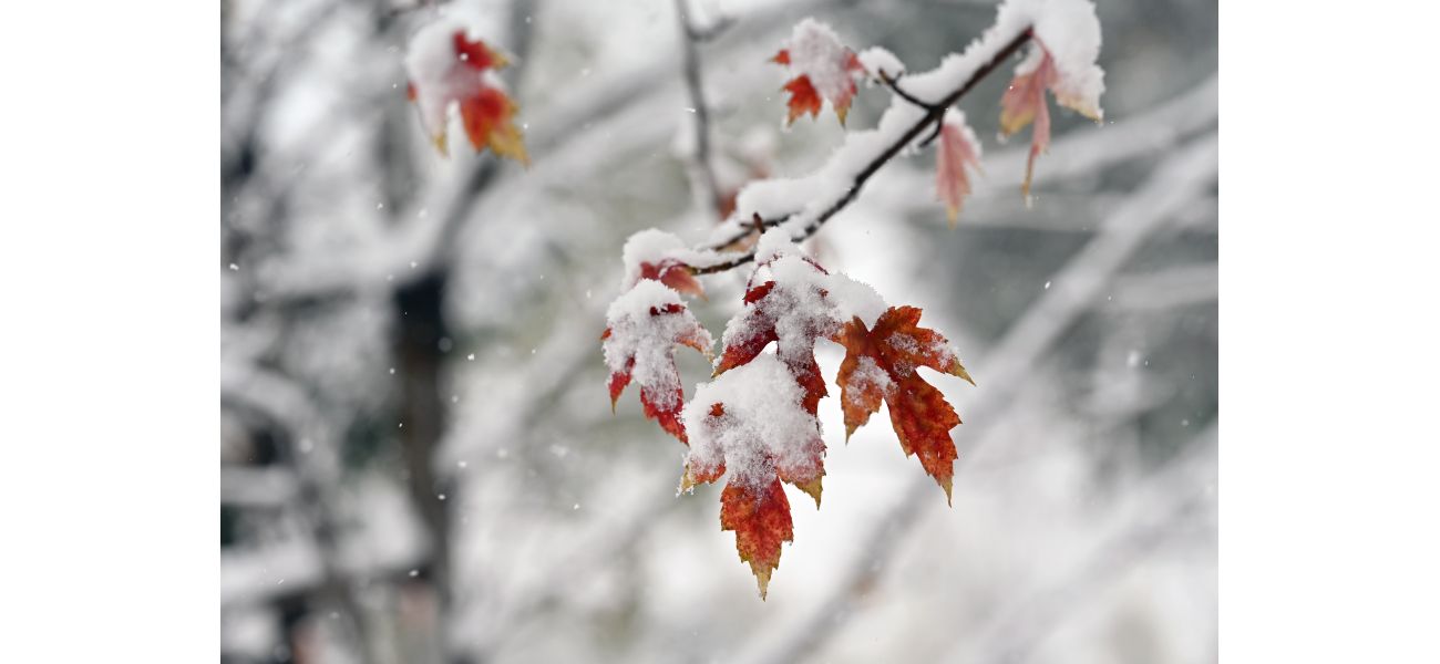 Snow will fall in the Colorado mountains on Monday and the Denver area can expect it on Tuesday.