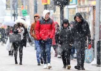 A map reveals predicted snowfall of up to 20cm in various parts of the UK, according to Met Office forecasts.