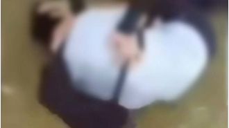 Young student in Sydney assaulted while walking home from school caught on tape.