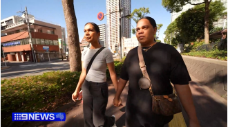 Nelson's daughters reach Japan before Australian grandmother's highly-anticipated trial begins.