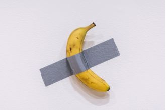 A banana taped to a wall went viral and ended up being worth $2.3 million.
