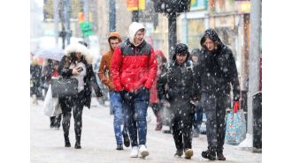 A map reveals predicted snowfall of up to 20cm in various parts of the UK, according to Met Office forecasts.