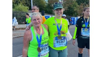 A couple competes and then bickers over who is the speedier one every weekend.