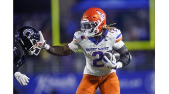 Top teams in the West: Oregon and Boise State lead, while the Cougars (both of them) fall after losing.