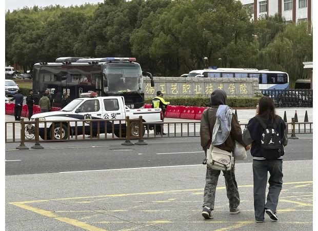 Ex-student fatally stabs 8, wounds 17 at Chinese college in rampage.