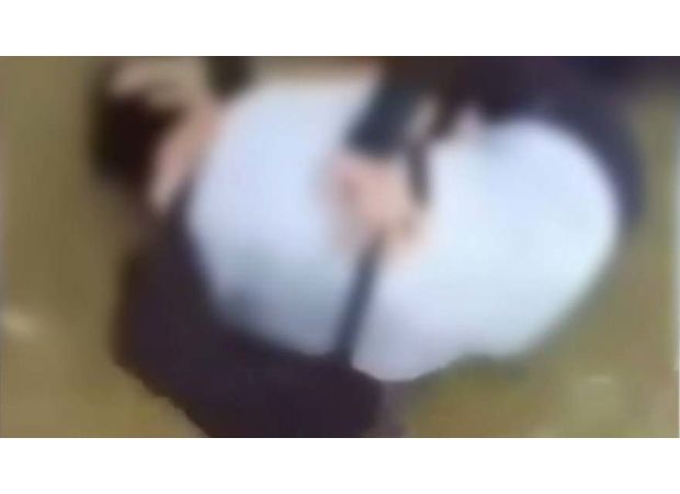 Young student in Sydney assaulted while walking home from school caught on tape.