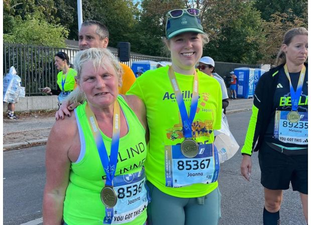 A couple competes and then bickers over who is the speedier one every weekend.