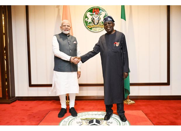 Leaders of India and Nigeria promise to improve security relations and aid for developing nations.