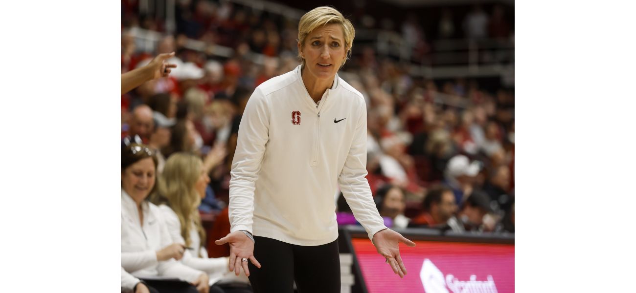 Stanford women's first loss of season, 79-66 to Indiana at No. 24.