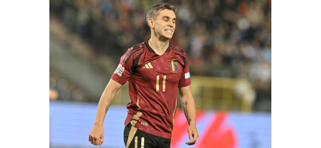 Arsenal's Leandro Trossard suffers another injury concern after being taken off during international play.