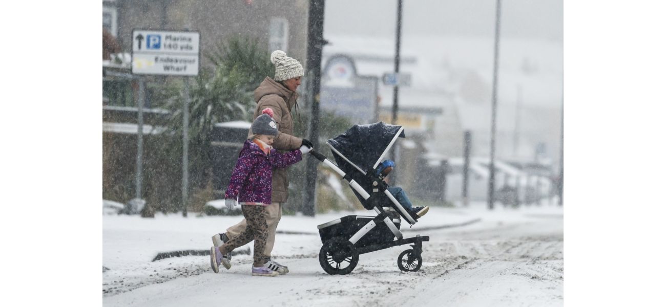 Cold weather warnings for whole England