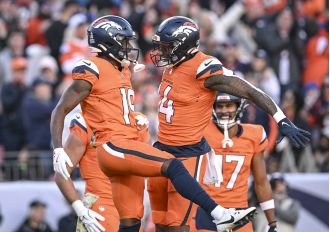 Bo Nix, quarterback for the Broncos, dominated the Falcons and solidified his position as a top contender for rookie of the year.