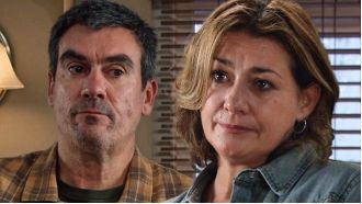 Natalie J Robb, from Emmerdale, speaks out about the end of Cain and Moira's relationship.