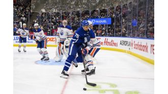 Reaves of Maple Leafs suspended for 5 games and fined for head hit on Nurse of Oilers.