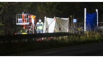 A man was taken into custody following a fatal hit and run involving a 60-year-old pedestrian.