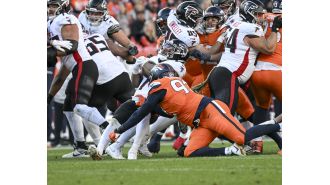 Denver's defense limited Bijan Robinson's running game to secure a dominant victory against Atlanta.