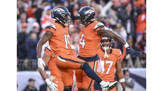 Bo Nix, quarterback for the Broncos, dominated the Falcons and solidified his position as a top contender for rookie of the year.