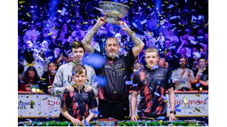 At Champion of Champions, snooker legend Mark Williams defies his age with another triumph and is hailed a hero.