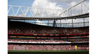 Arsenal aims to expand Emirates stadium to surpass Manchester United's Old Trafford in size.