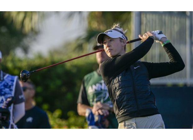 Nelly Korda claims seventh LPGA victory of the year after comeback in Florida.
