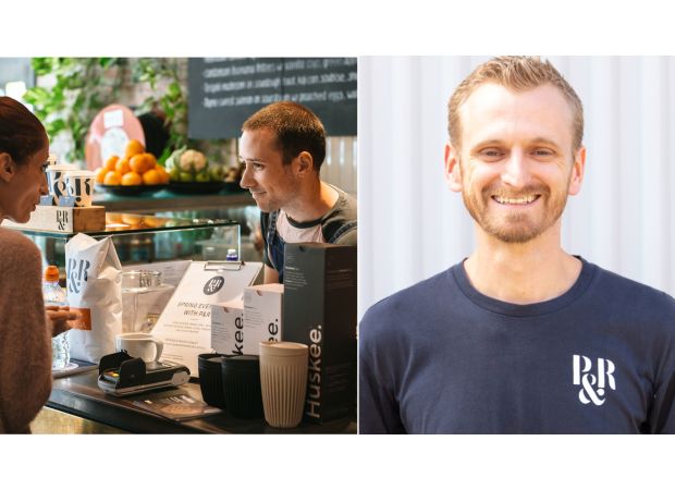 Cafe owner explains decision to only accept non-cash payments at his establishments.