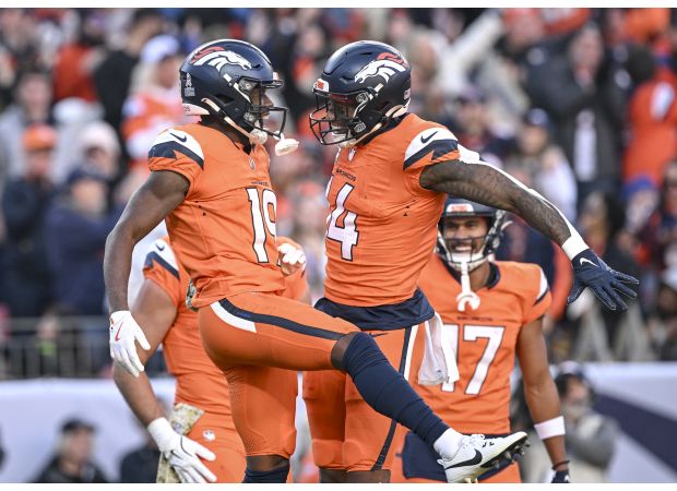 Bo Nix, quarterback for the Broncos, dominated the Falcons and solidified his position as a top contender for rookie of the year.