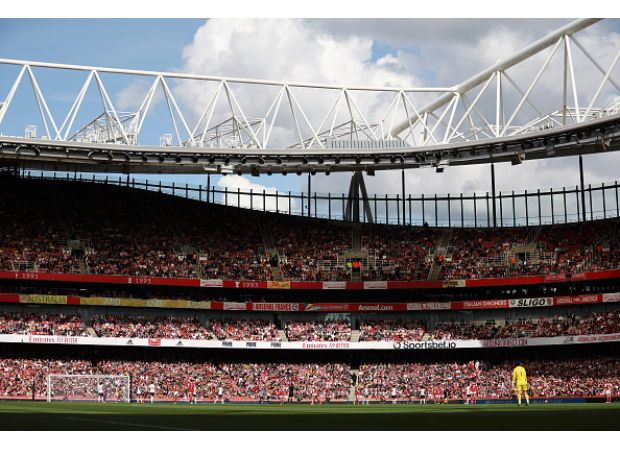 Arsenal aims to expand Emirates stadium to surpass Manchester United's Old Trafford in size.