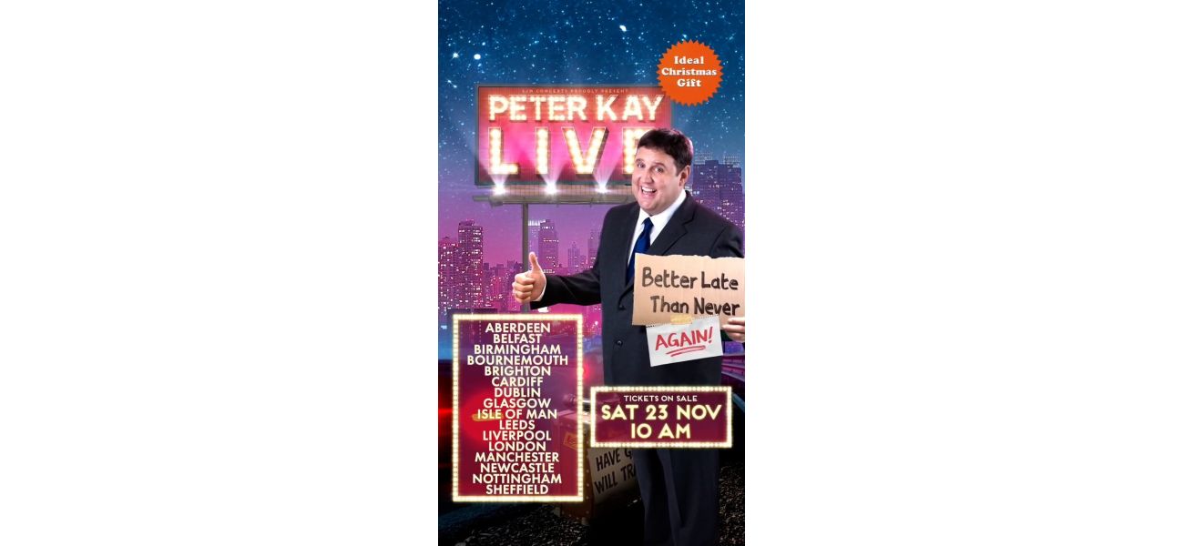 Peter Kay shocks fans with exciting news as he makes surprise appearance following successful tour.