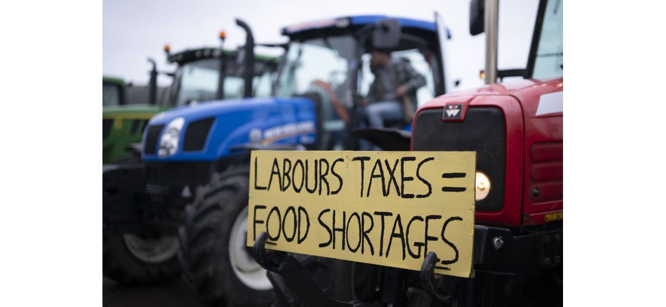 Farmers are protesting against inheritance tax in large numbers, and here's the reason for their frustration.