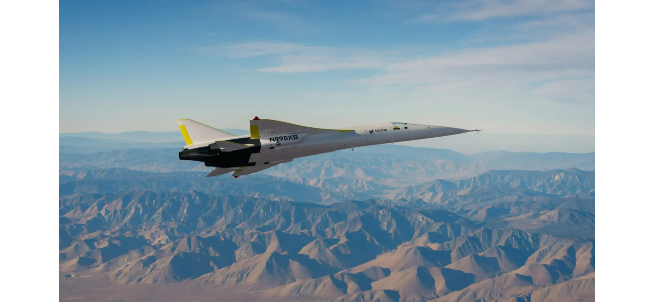 Next-gen supersonic jet dubbed 'Son of Concorde' sets new record, completing New York flight in just 3.5hrs.