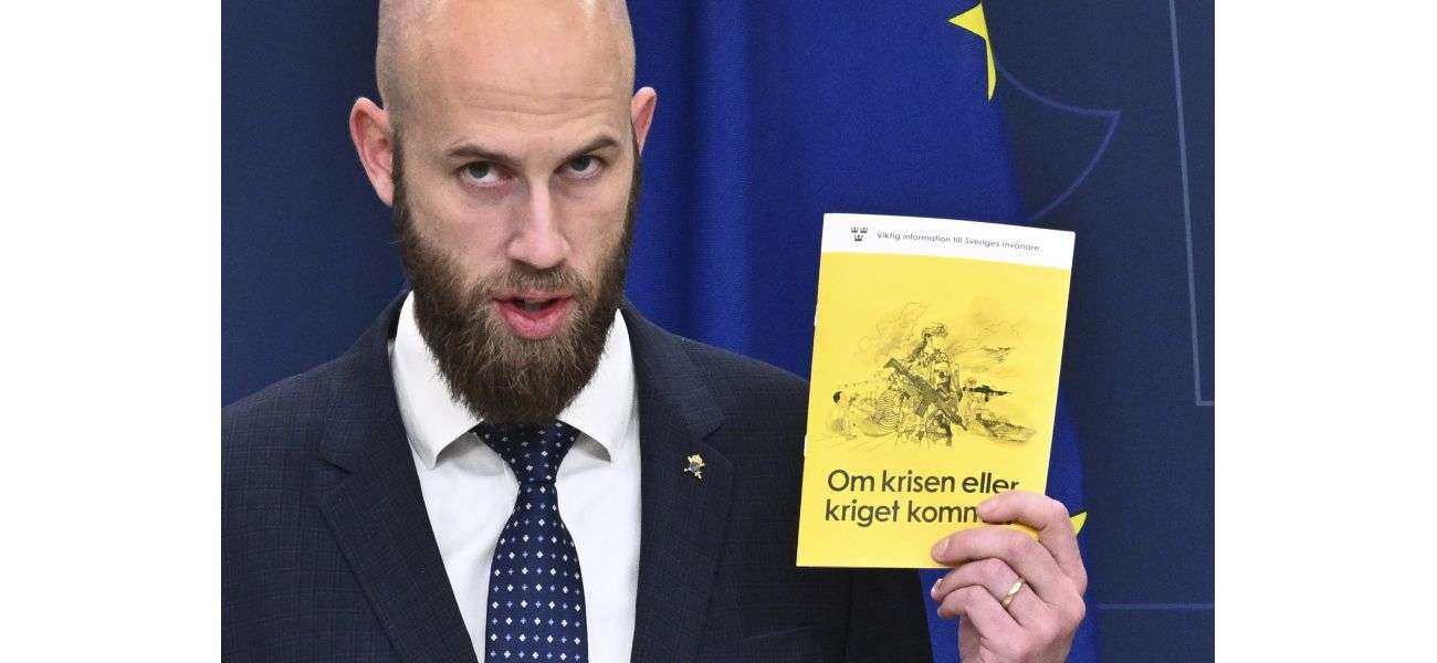 Sweden publishes guide for 5 million households on surviving World War III.