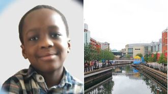 A 10-year-old boy drowned in a river even though his friend tried to rescue him.