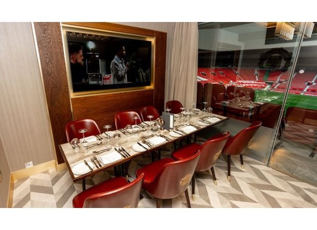 Fans can spend £136,000 to sit in Manchester United's exclusive VIP box named after legendary manager Sir Alex Ferguson.