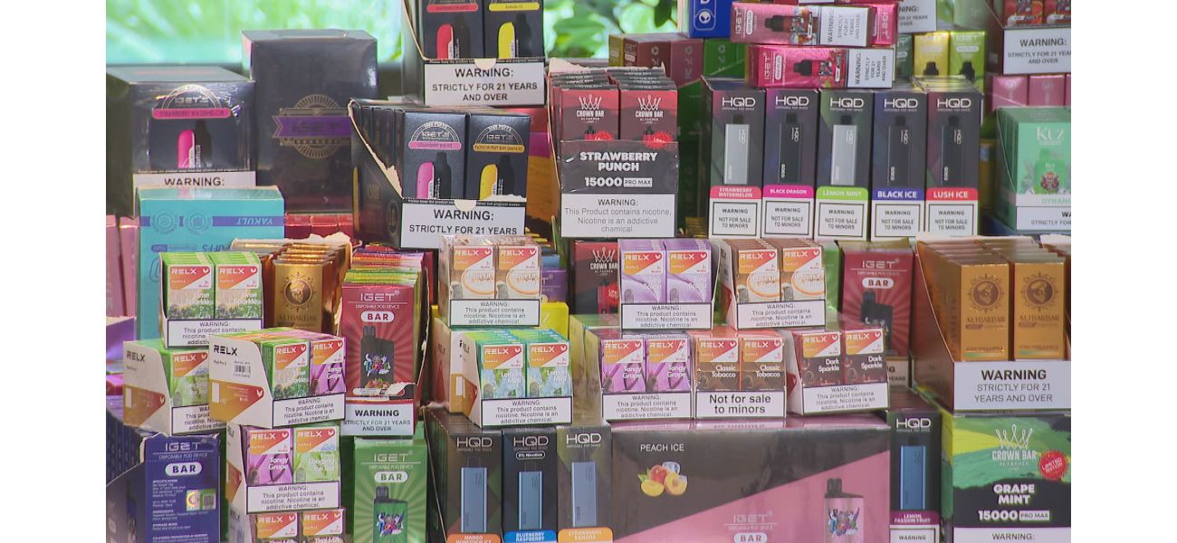 NSW has strict consequences for illegal vape suppliers, with potential penalties of a $1.5 million fine or seven years jail time.