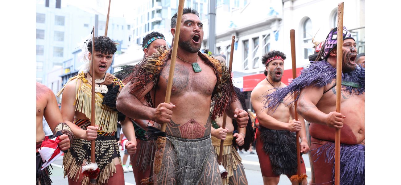 What is the reason for the mass demonstrations in New Zealand demanding Māori rights?