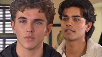 Lucas gets back at Dillon in Hollyoaks after surprise baby reveal.