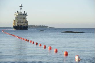 Underwater cable disruption causes concern about 'hybrid warfare' threat.