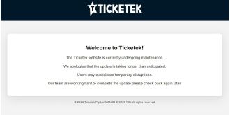 Ticketek website shutdown temporarily after security threat