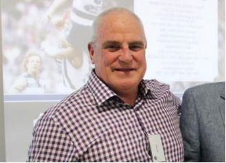 A former Geelong AFL player has been charged after a car accident resulted in the death of his wife, leaving him devastated.