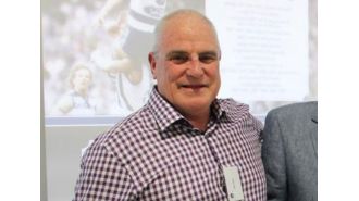 A former Geelong AFL player has been charged after a car accident resulted in the death of his wife, leaving him devastated.