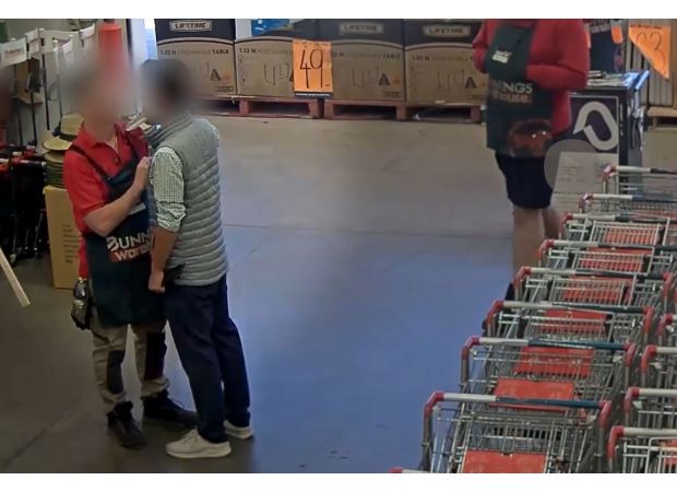 Bunnings posts video of store incidents following security breach involving facial recognition.