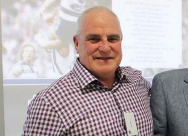 A former Geelong AFL player has been charged after a car accident resulted in the death of his wife, leaving him devastated.