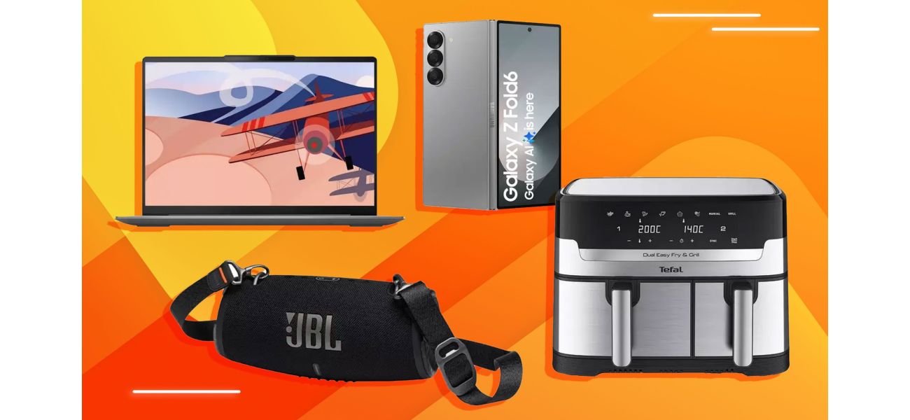 Currys is offering Black Friday deals with discounts up to 3,000 products, featuring popular brands like BaByliss, LG, and Tefal.