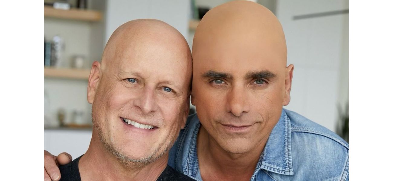 John Stamos angered fans with a photo of himself wearing a bald cap in support of his co-star's cancer diagnosis.