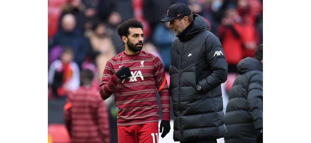 Liverpool coach Klopp wants to replace Salah with former Man United player.