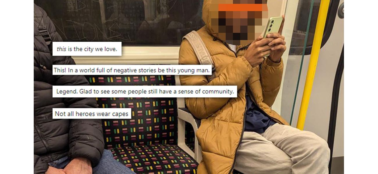 Search for kind stranger who gave his shoes to a blind man when he lost one in a gap.