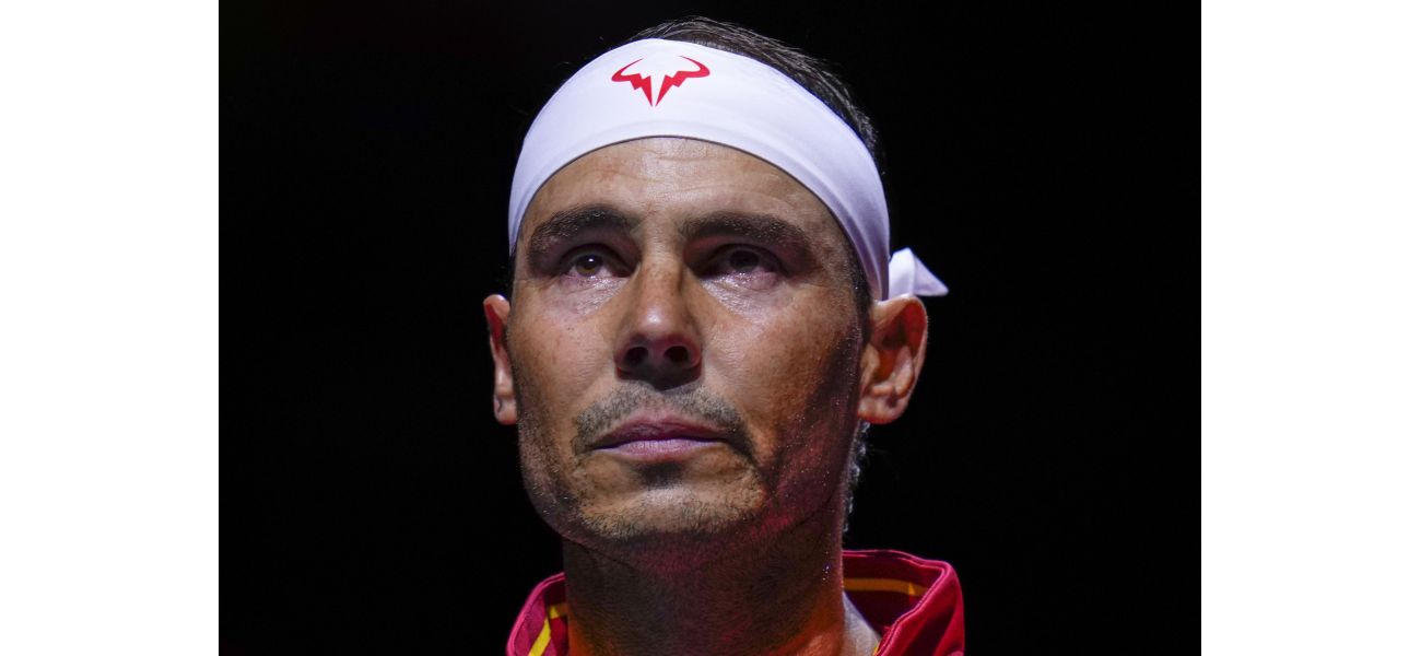 Nadal cries during Spanish anthem at Davis Cup Finals
