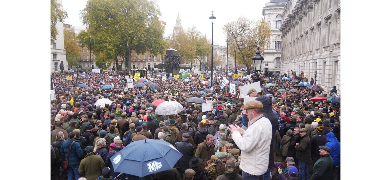 I marched with 10,000 farmers in Westminster and here are their thoughts.